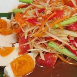 ตำไทยไข่เค็ม