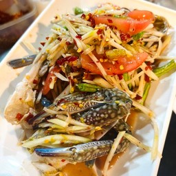 ส้มตำปลาร้าปูม้า