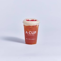Peach tea+juice ball