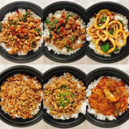 ข้าวหมูทอด แจ่วปลาร้า โยธินพัฒนา 9