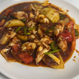 เนื้อปูผัดพริกเผา