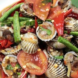 ตำหอยแครง