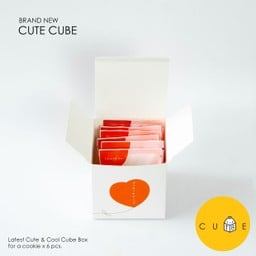 Cute cube กล่องสีแดง เม็ดมะม่วงล้วน