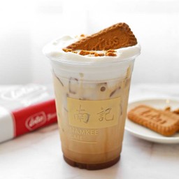 บิสคอฟลาเต้เย็น