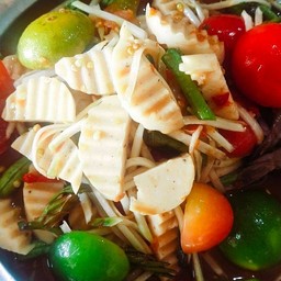 ตำหมูยอ