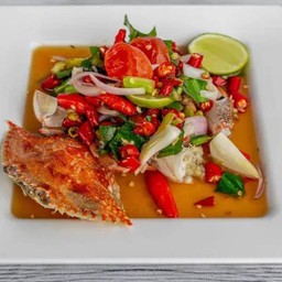 ยำเกาเหลาทะเล