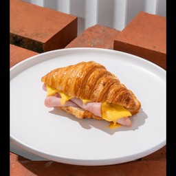Croissant ham cheese