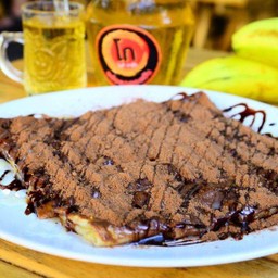 โรตี-กล้วยราดไมโล