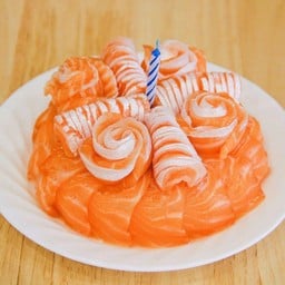 เค้กแซลมอนล้วน 1 ปอนด์