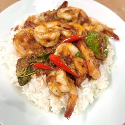 ข้าวพริกแกงกุ้ง
