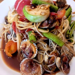 ตำซั่วหอยแครง