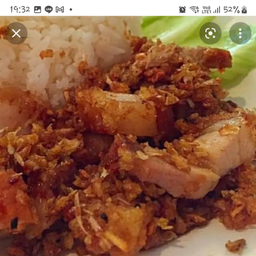 ขหมูกรอบทอดกระเทียมxl