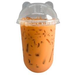 นมหมีชาไทยเย็น