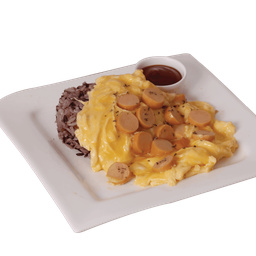 ข้าวไข่นุ่ม (ไส้กรอก)  1 PC