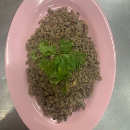 นำเรียบผัดหมูสับ