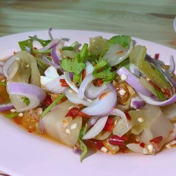 ยำผักกาดดอง
