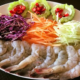 กุ้งแช่น้ำปลา