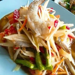 ตำกุ้งสด