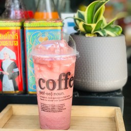 สตอเบอรี่ปั่น แก้ว 22 oz