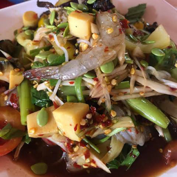 ตำป่ากุ้งสด