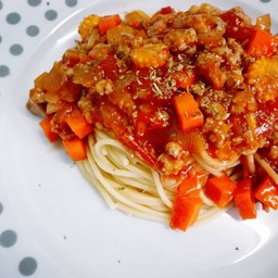 Spaghetti Tomatoes Sauce