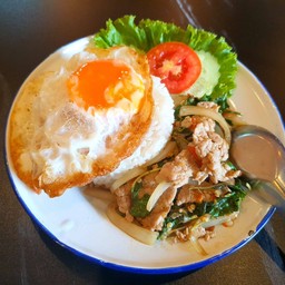 ข้าวกระเพราหมูสับ