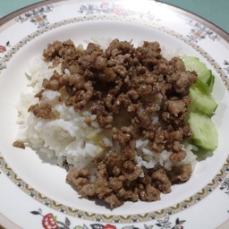 หมูสับกระเทียมพริกไทย