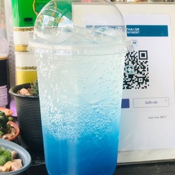 บลูฮาวายโซดา แก้ว 22 oz