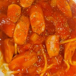 ลดจัดเต็ม 12% สปาเก็ตตี้ซอสมะเขือเสทศไส้กรอกไก่