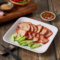 หมูแดงน้ำจิ้มแจ่ว