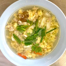 แกงจืดไข่น้ำหมูสับ
