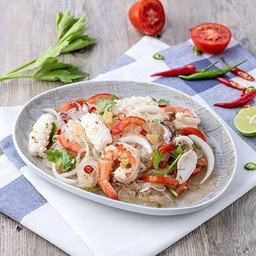 ยำวุ้นเส้นทะเล