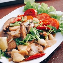 ปลาพงผัดเกียมฉ่าย