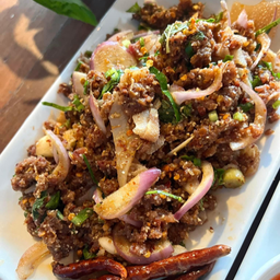 ลาบเนื้อ(สุก)