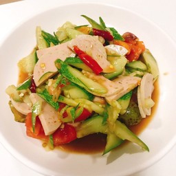 ตำแตงไทหมูยอ