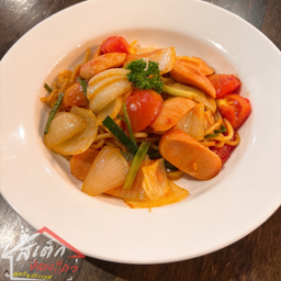 สปาเก็ตตี้ไส้กรอก