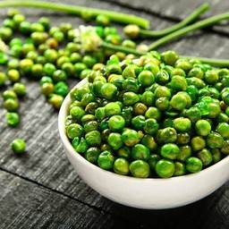 ถั่วลันเตาอบเกลือ