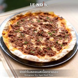 เลอนัวโบลองเนสเนื้อดรายเอจ พิซซ่า