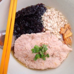 หมูเด้งสาหร่ายน้ำใส (ไม่มีไข่)