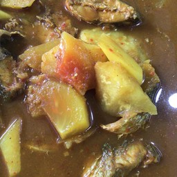 แกงส้มปลา+มะละกอ