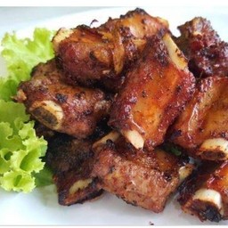 ซี่โครงหมูทอด