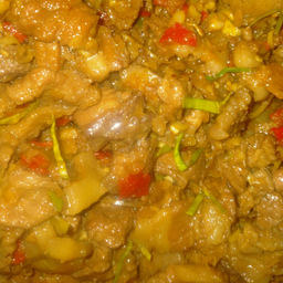 หมูผัดกะปิ