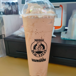 นมหมีเนสกาแฟปั่น
