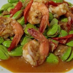 สะตอผัดกะปิกุ้ง