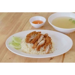 ข้าวสวยไก่ทอด