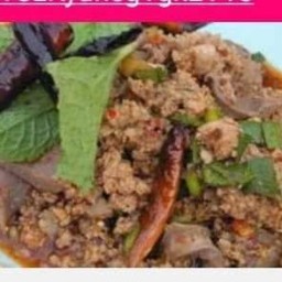 ลาบเนื้อ