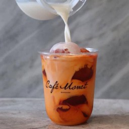 Iced Thai  Milk Tea Large