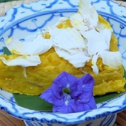 ขนมฟักทองมะพร้าวอ่อน