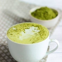 มัทฉะลาเต้_ร้อน