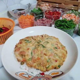 ข้าวไข่เจียวตามใจ&ปอเปี๊ยะทอด by บ้านหอมหวาน